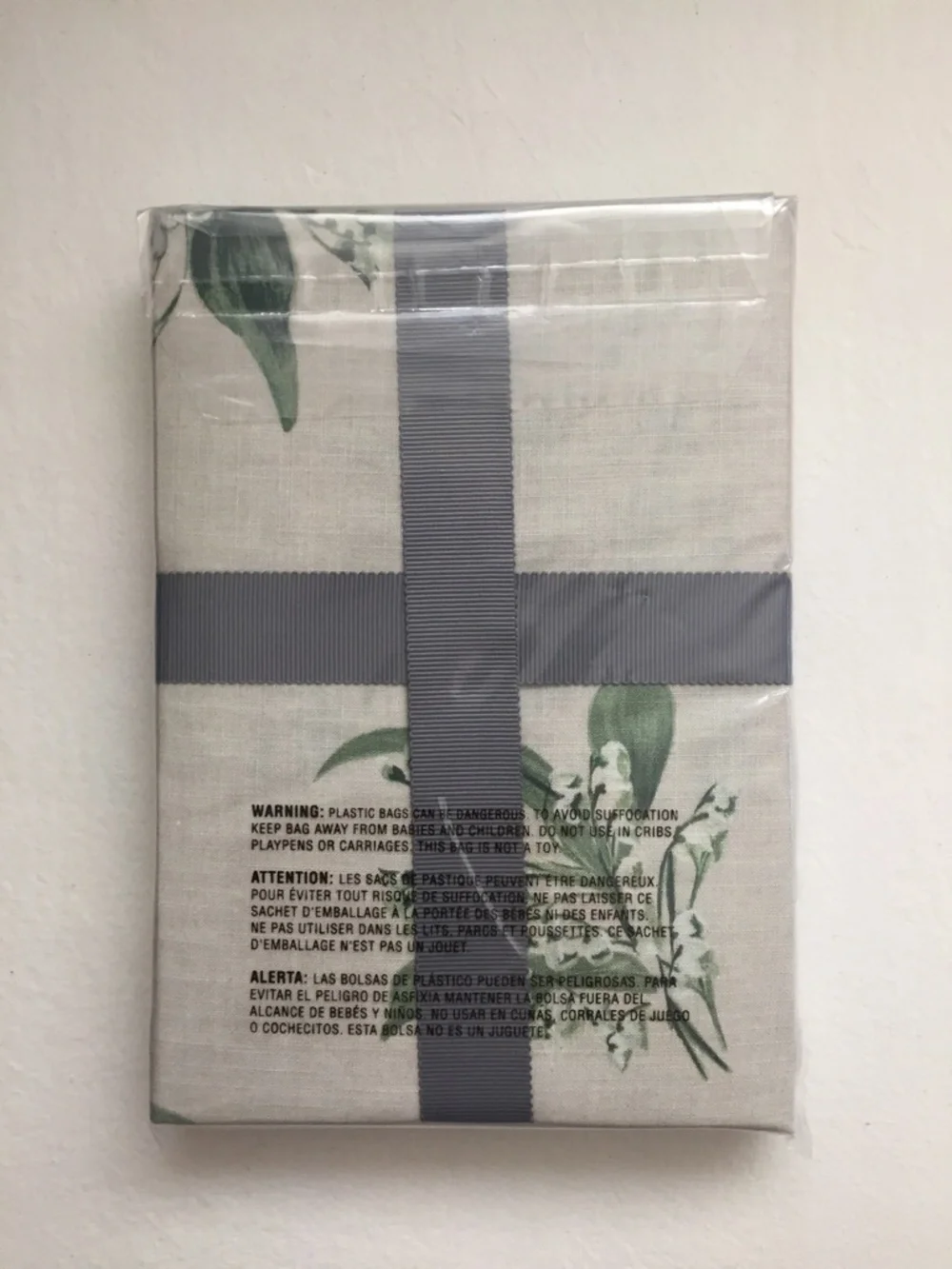 Pottery Barn Monique Lhuillier Cotton King Sham Lily of the Valley